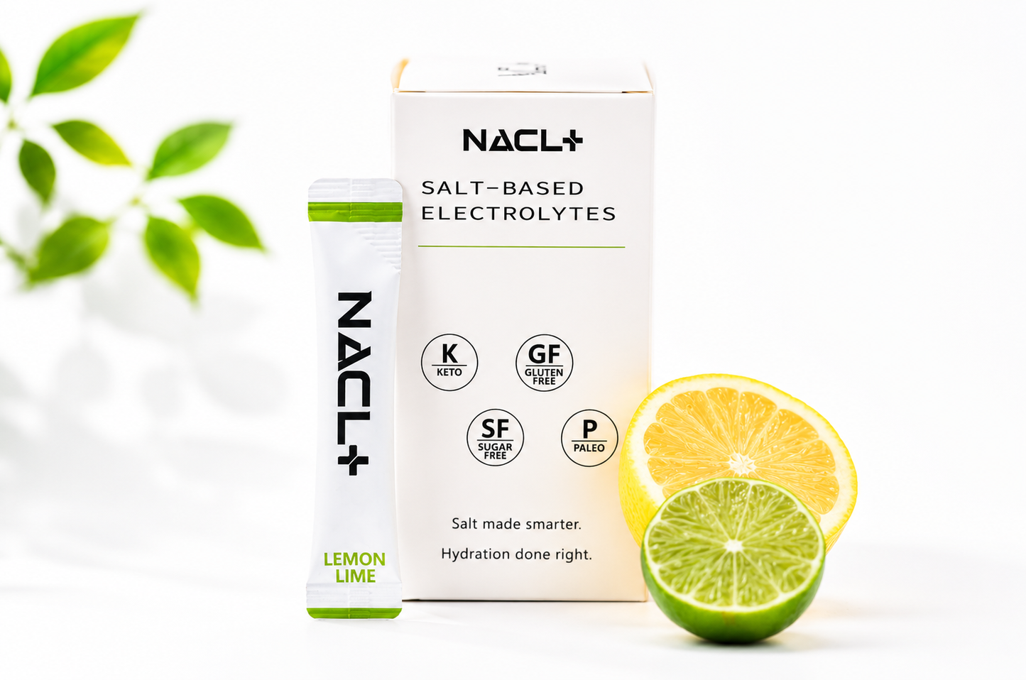 NACL+ Electrolytes Lemon Lime Flavor (30 sticks)