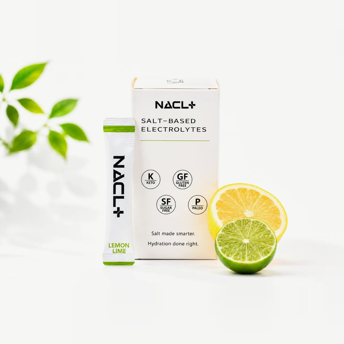 Side of the NACL+ Lemon Lime box with the labels