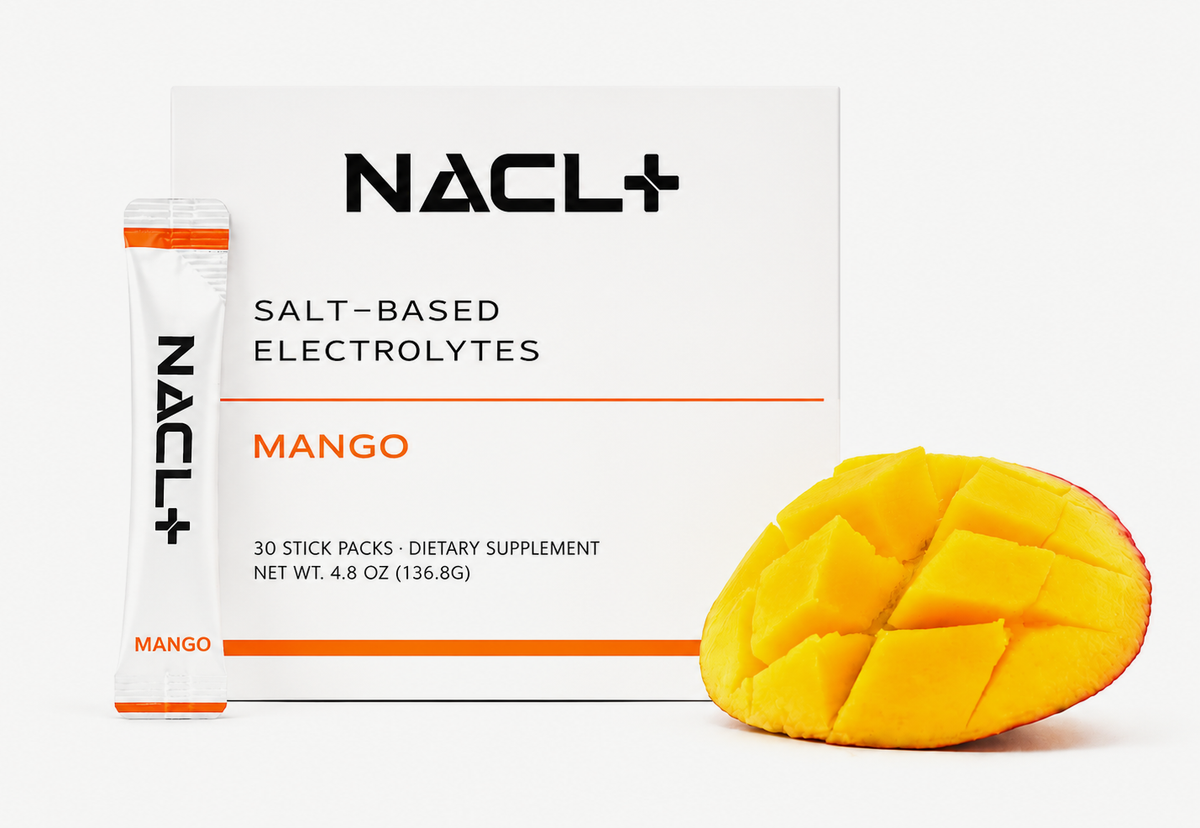 NACL+ Mango box with a stick pack